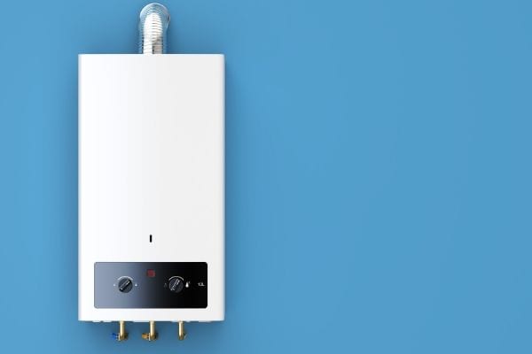 gas water heater install in the home